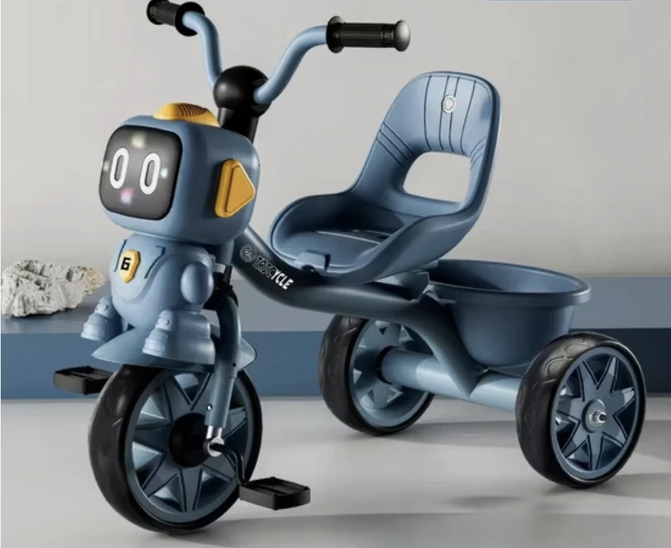 Classic Kids Tricycle with Storage Basket